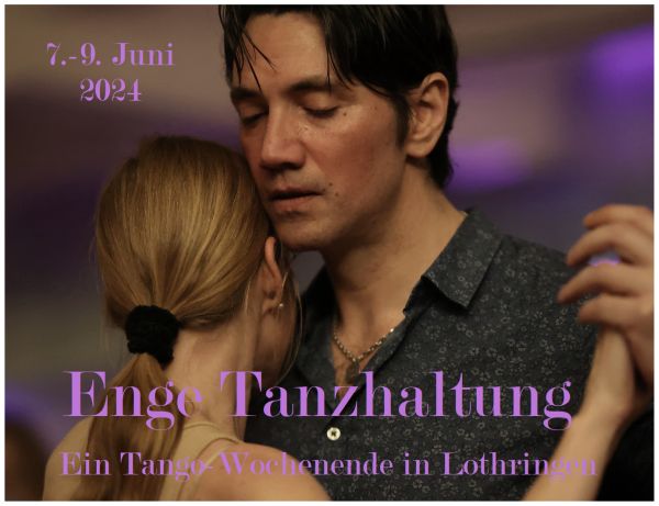 Enge Tanzhaltung- Seminar mit Liane & Faustino in Lothringen 2024